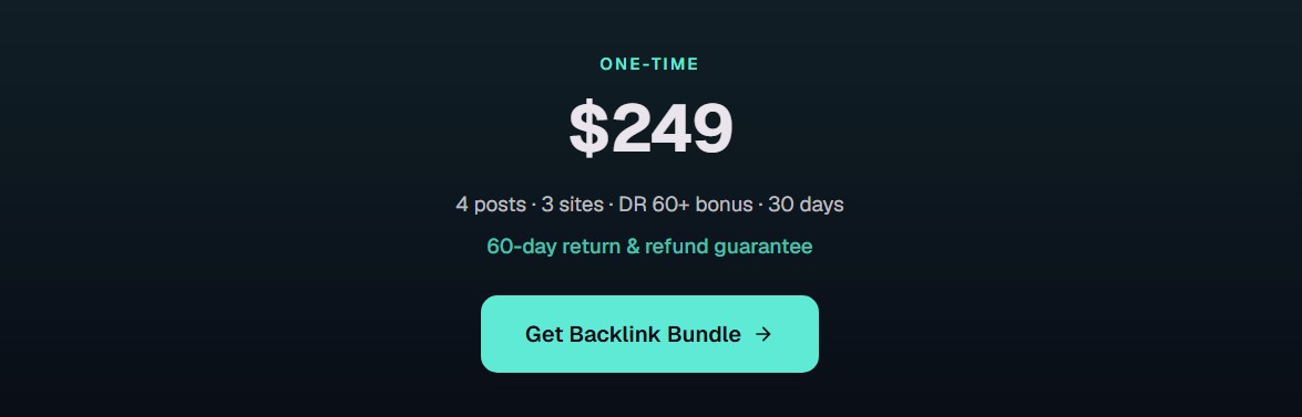 authority backlink service for new website